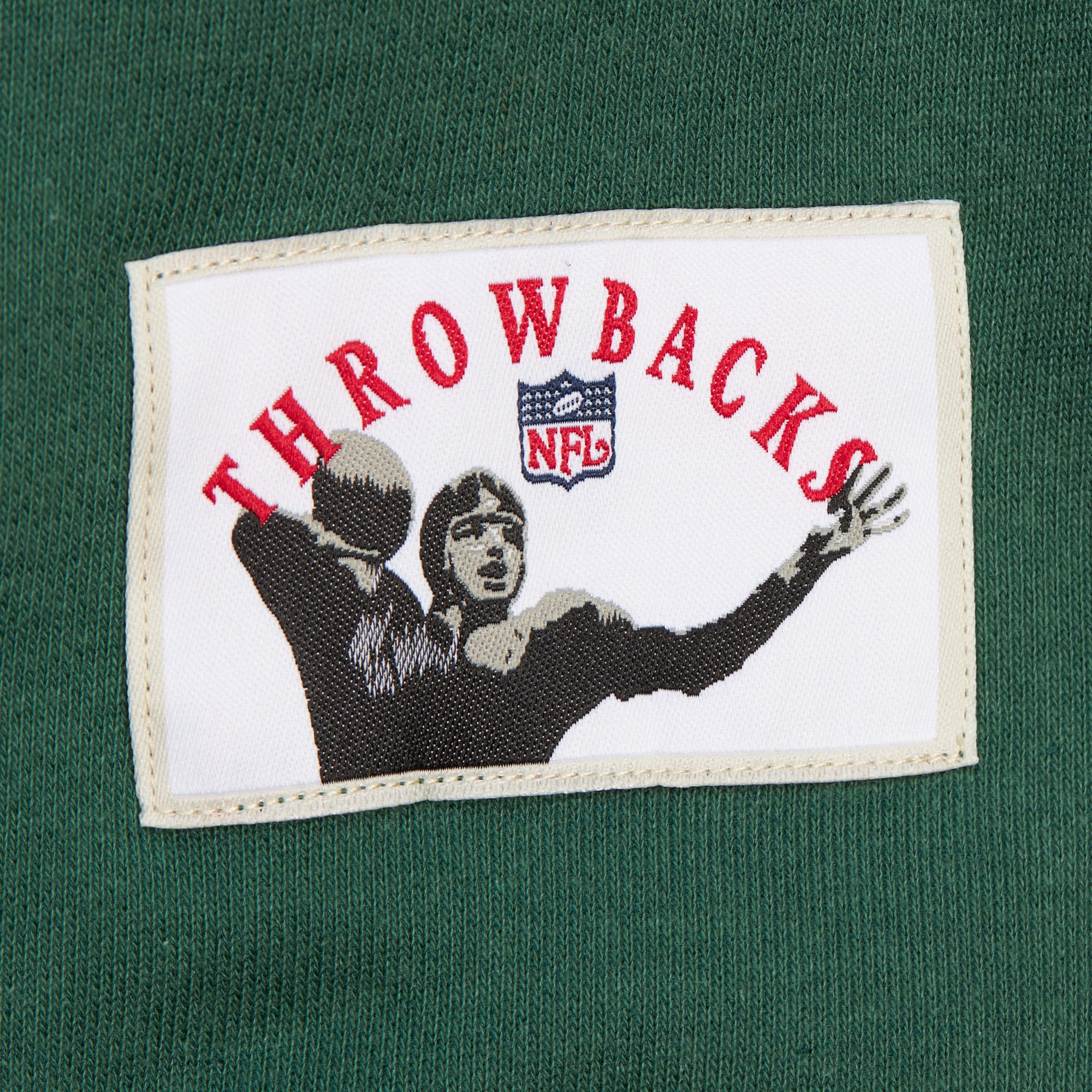 Green Bay Packers Mitchell & Ness Retro Fleece Hoodie