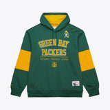 Green Bay Packers Mitchell & Ness Retro Fleece Hoodie