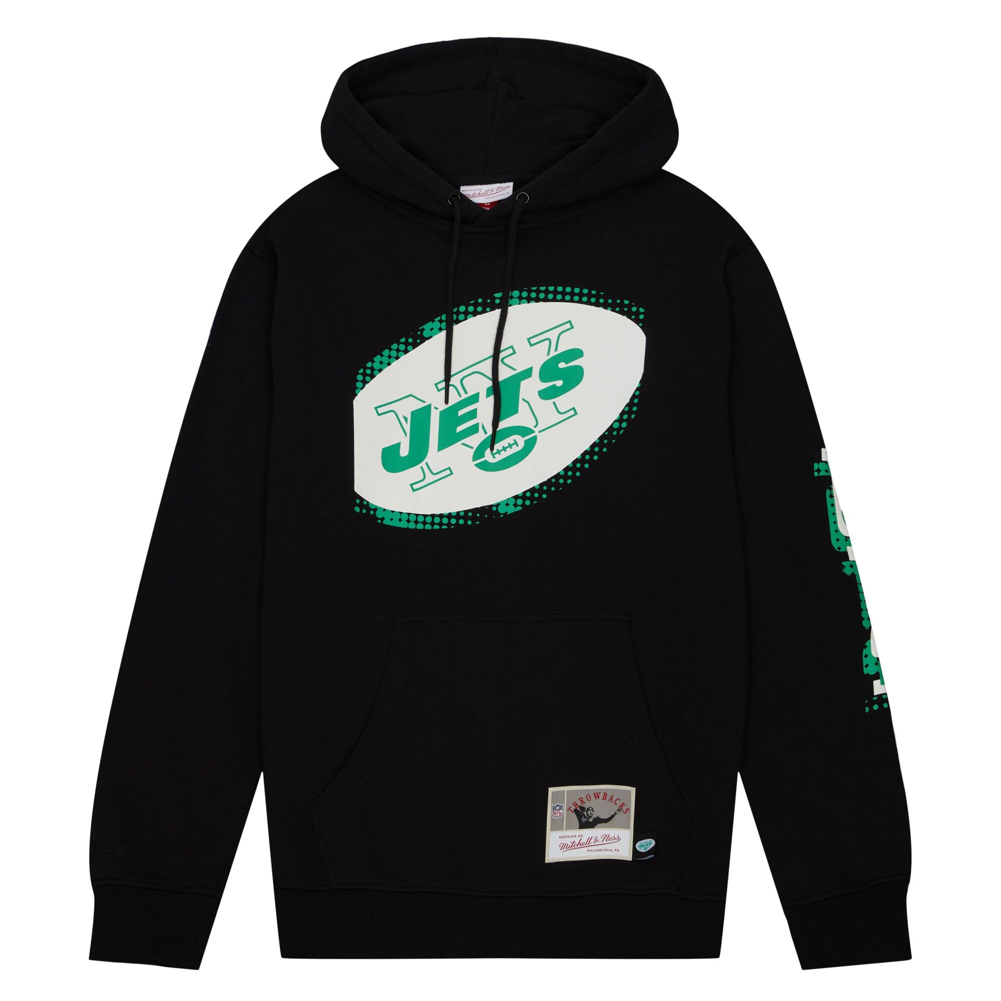 New York Jets Mitchell & Ness Big Face 7.0 Hoodie