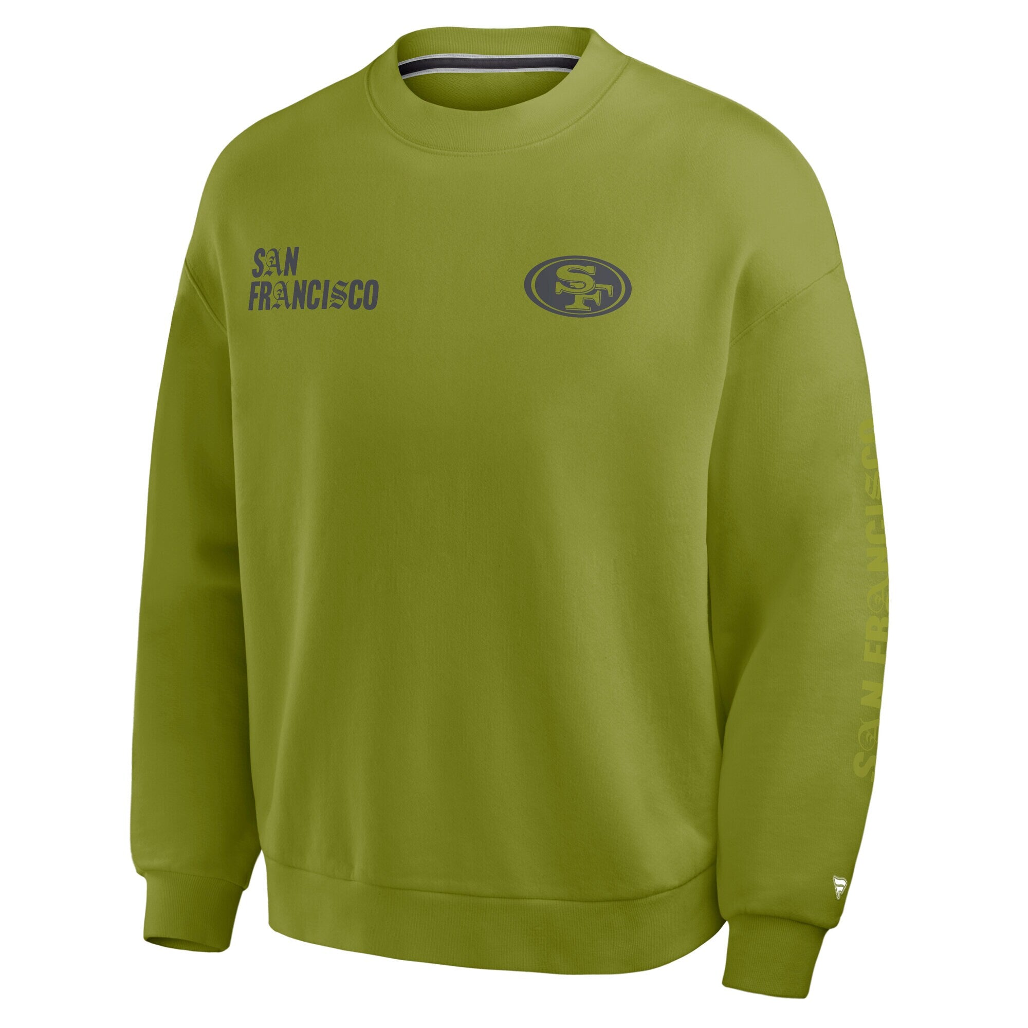 San Francisco 49ers Elements Type Play Crew Sweat - Mens