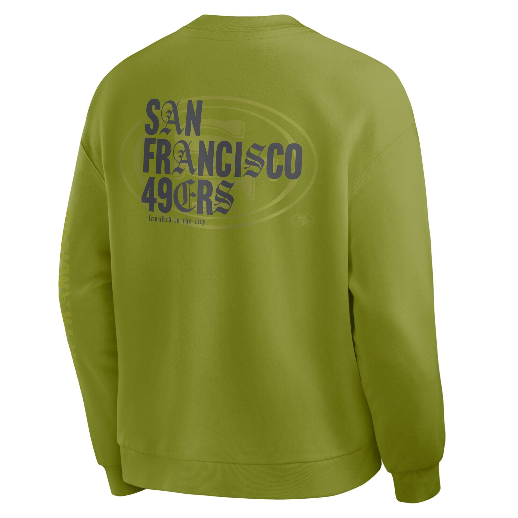 San Francisco 49ers Elements Type Play Crew Sweat - Mens
