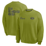 San Francisco 49ers Elements Type Play Crew Sweat - Mens