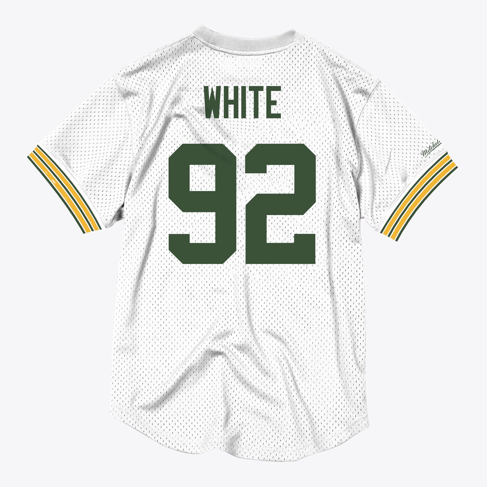 Green Bay Packers Mitchell & Ness Name & Number Mesh Crew Neck Reggie White 1996