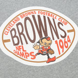 Cleveland Browns Mitchell & Ness All Over Crew 4.0 Vintage Logo
