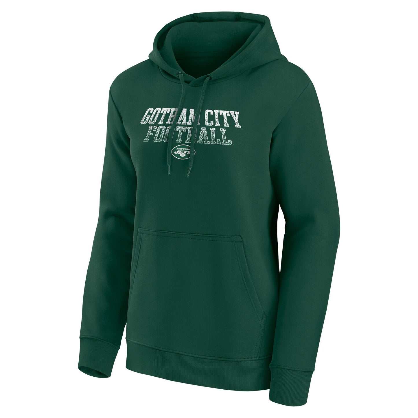 New York Jets Hometown Heavy Hitter Graphic Hoodie - Womens