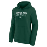 New York Jets Hometown Heavy Hitter Graphic Hoodie - Womens