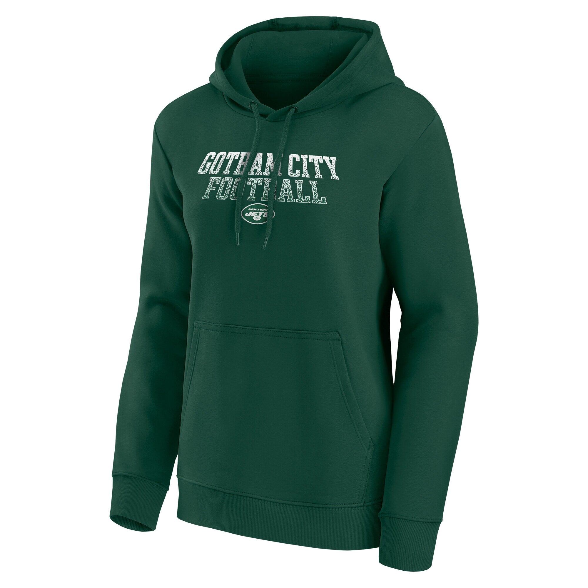 New York Jets Hometown Heavy Hitter Graphic Hoodie - Womens