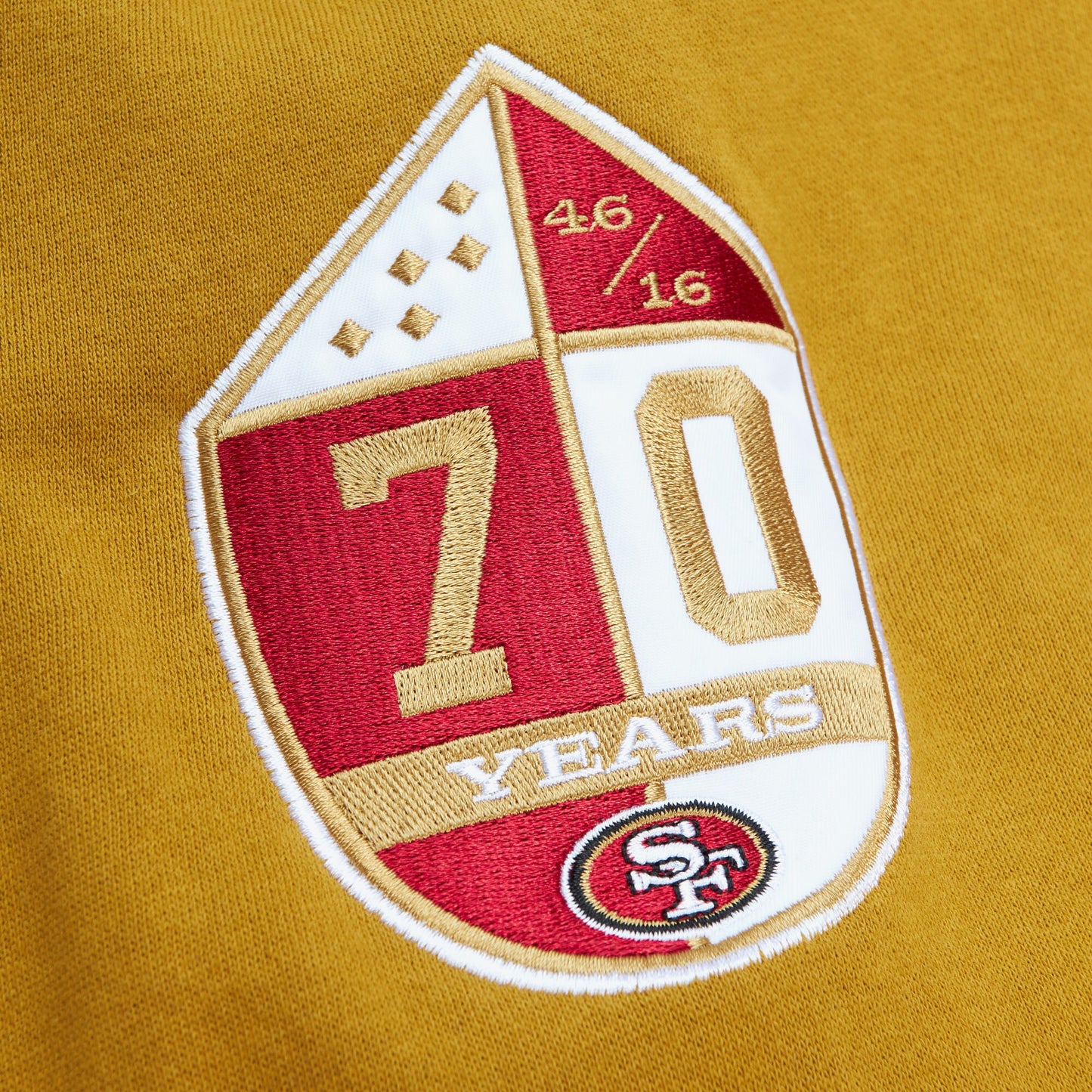 San Francisco 49ers Mitchell & Ness All Over Crew 3.0