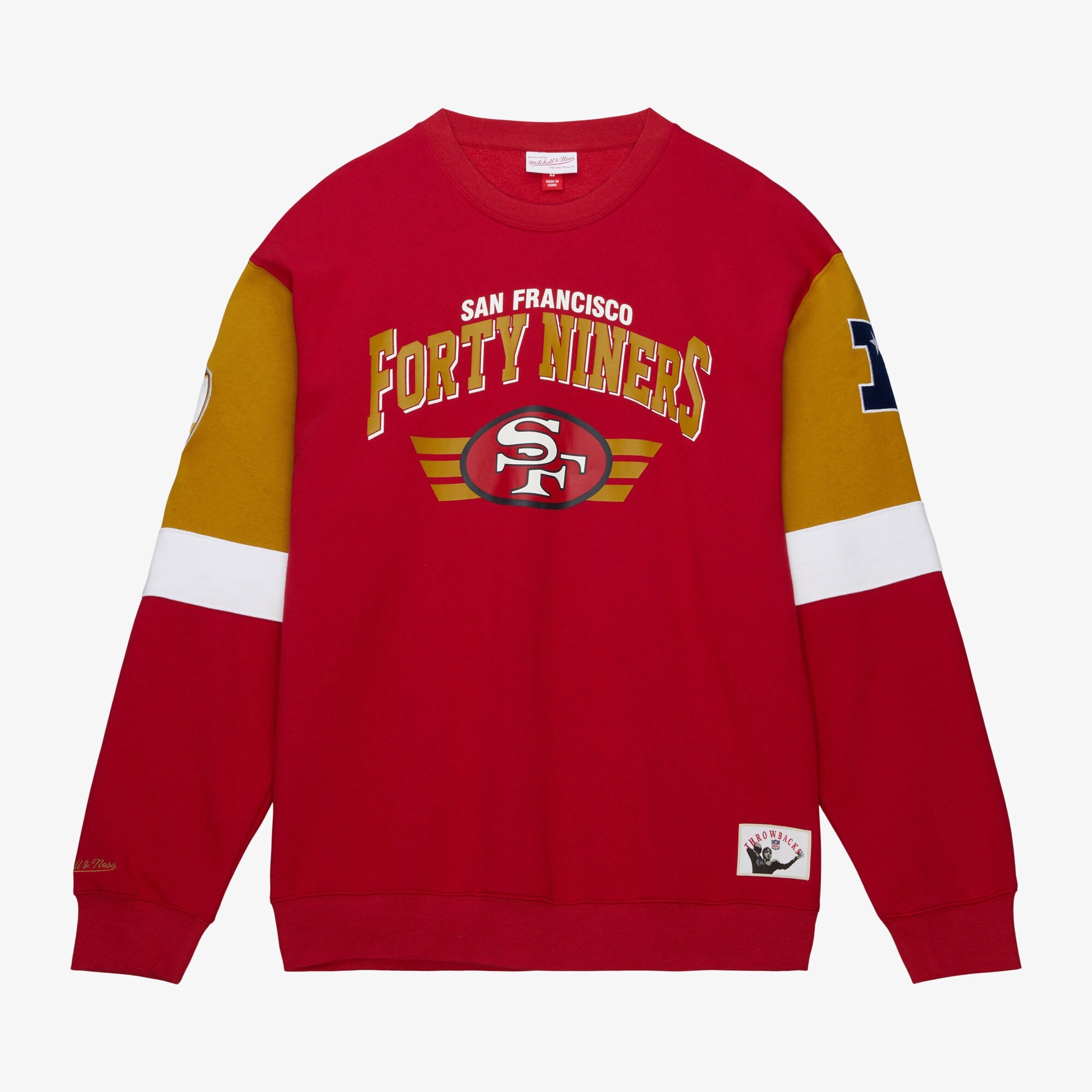 San Francisco 49ers Mitchell & Ness All Over Crew 3.0