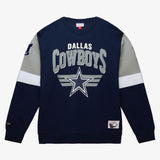 Dallas Cowboys Mitchell & Ness All Over Crew 3.0