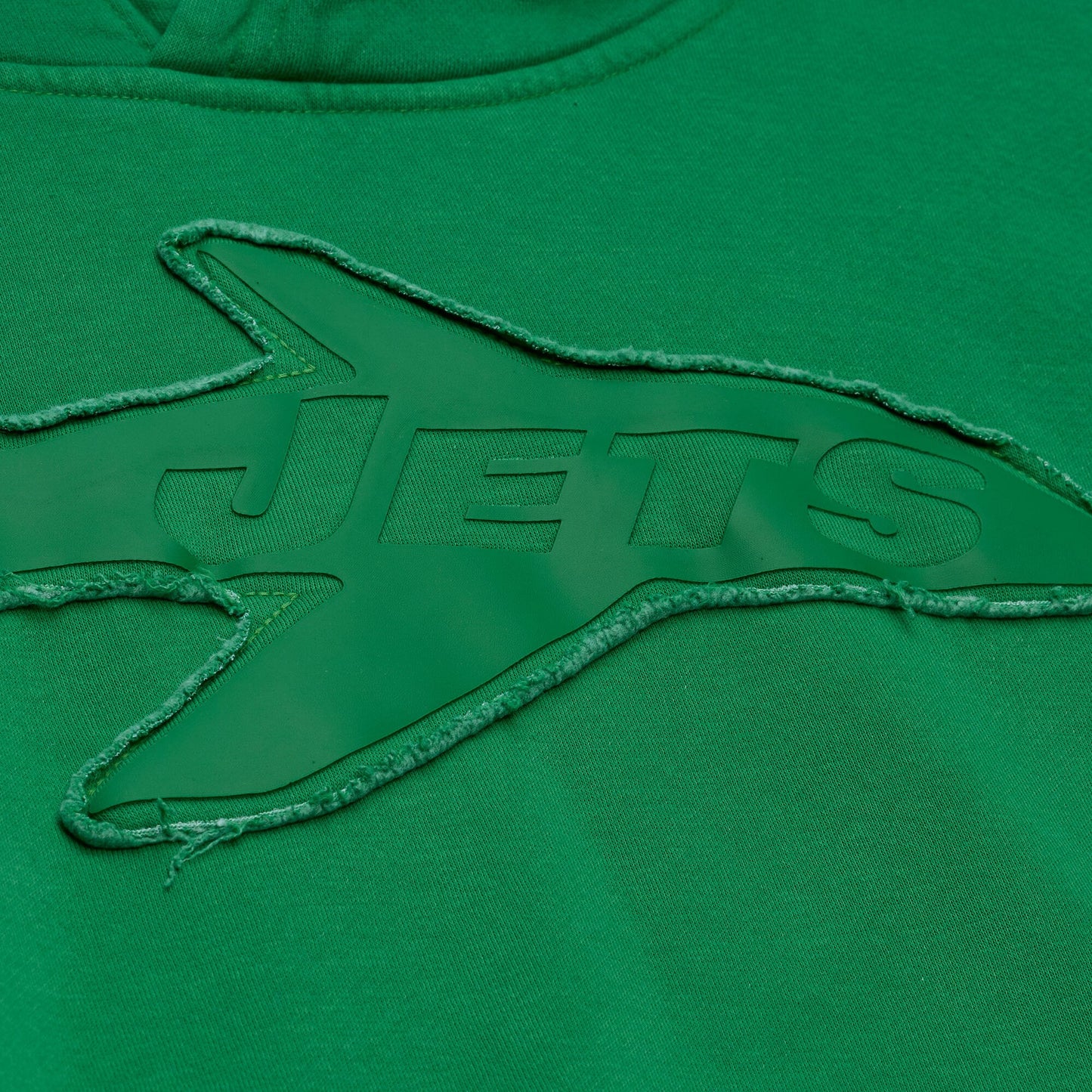 New York Jets Mitchell & Ness Vintage Logo Downtown Collection Hoodie - Mens