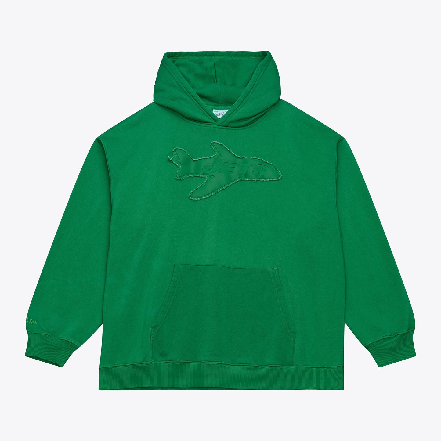 New York Jets Mitchell & Ness Vintage Logo Downtown Collection Hoodie - Mens