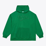 New York Jets Mitchell & Ness Vintage Logo Downtown Collection Hoodie - Mens