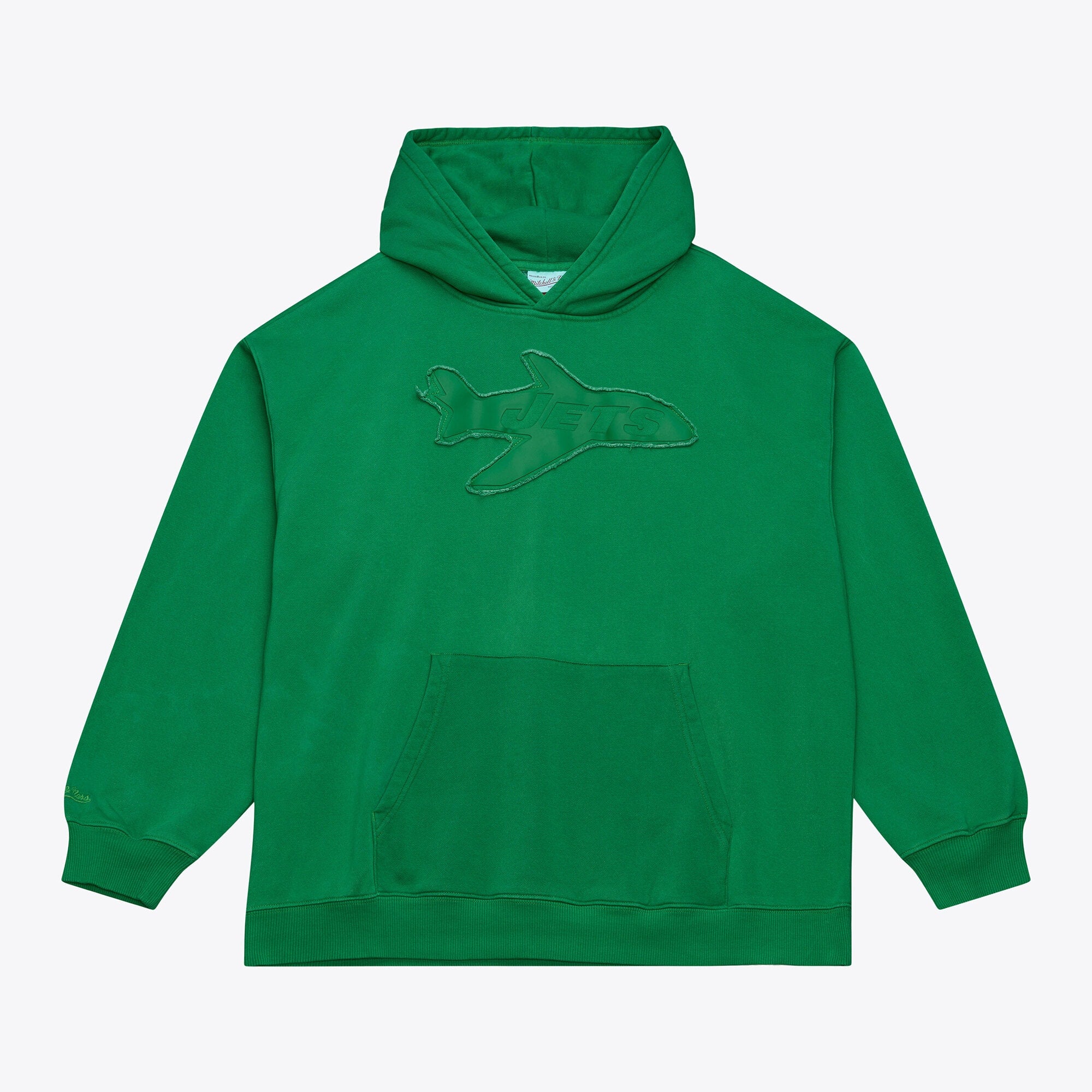 New York Jets Mitchell & Ness Vintage Logo Downtown Collection Hoodie - Mens