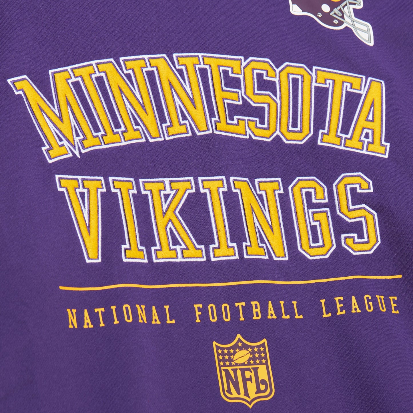 Minnesota Vikings Mitchell & Ness Retro Fleece Hoodie