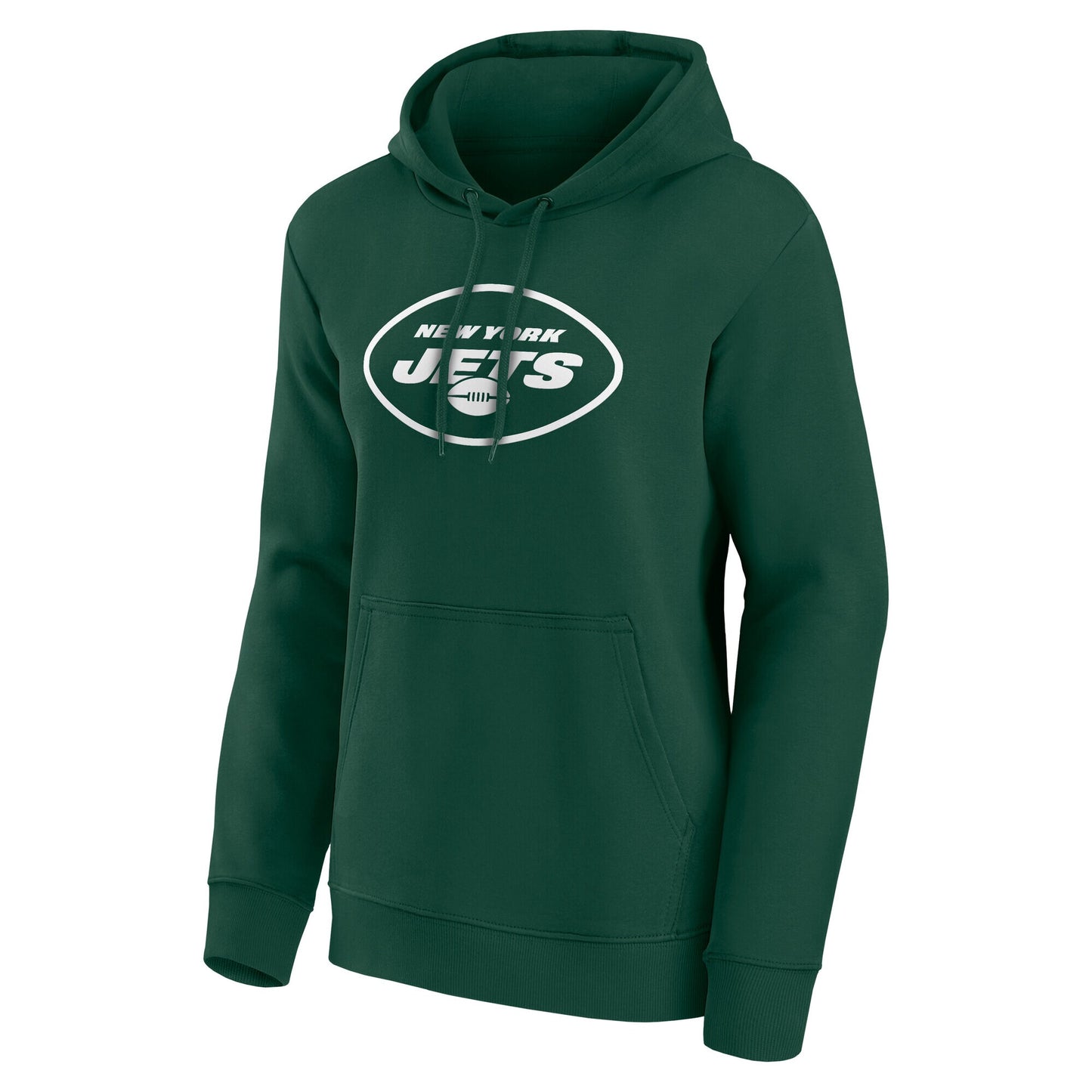 New York Jets Primary Logo Graphic Hoodie - Womens