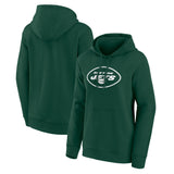 New York Jets Primary Logo Graphic Hoodie - Womens