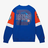 Denver Broncos Mitchell & Ness All Over Crew 3.0