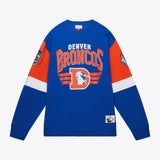 Denver Broncos Mitchell & Ness All Over Crew 3.0