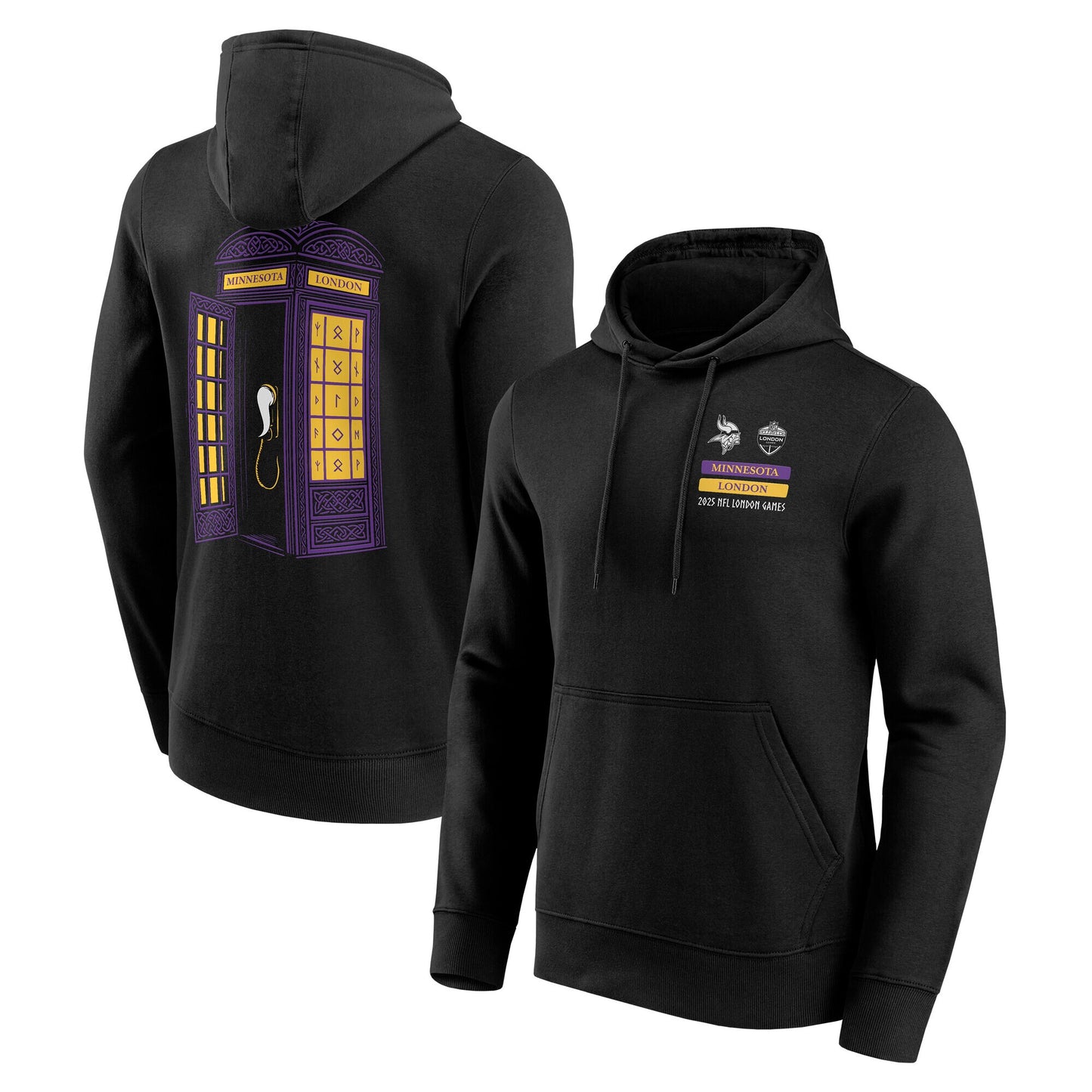 Minnesota Vikings Hometown to London Hoodie - Mens