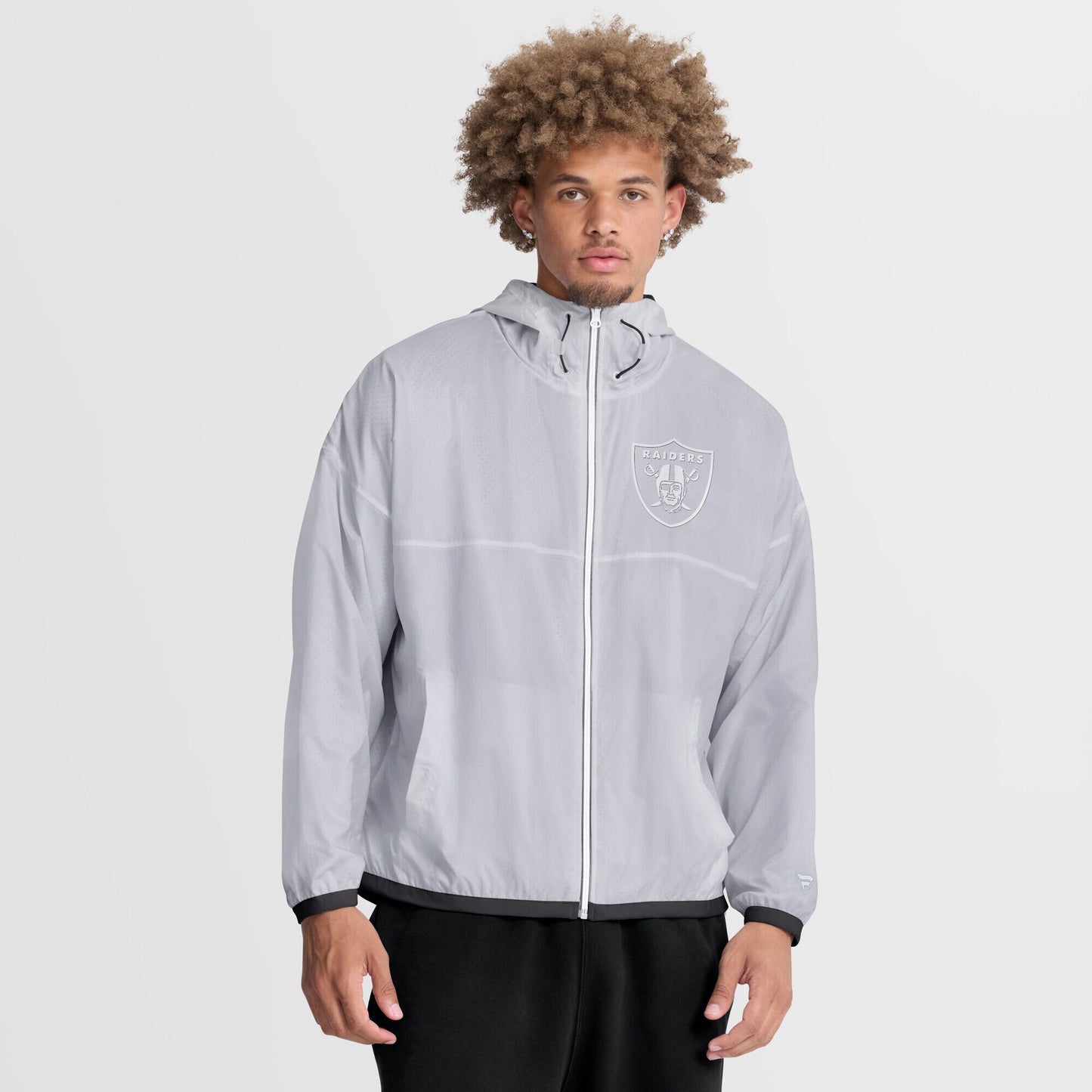 Las Vegas Raiders Elements Type Play LW Jacket - Mens