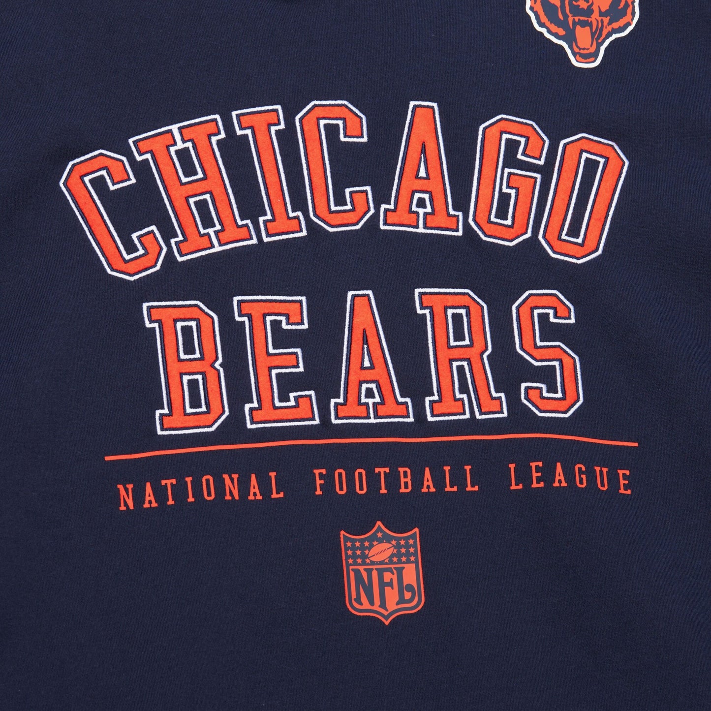 Chicago Bears Mitchell & Ness Retro Fleece Hoodie