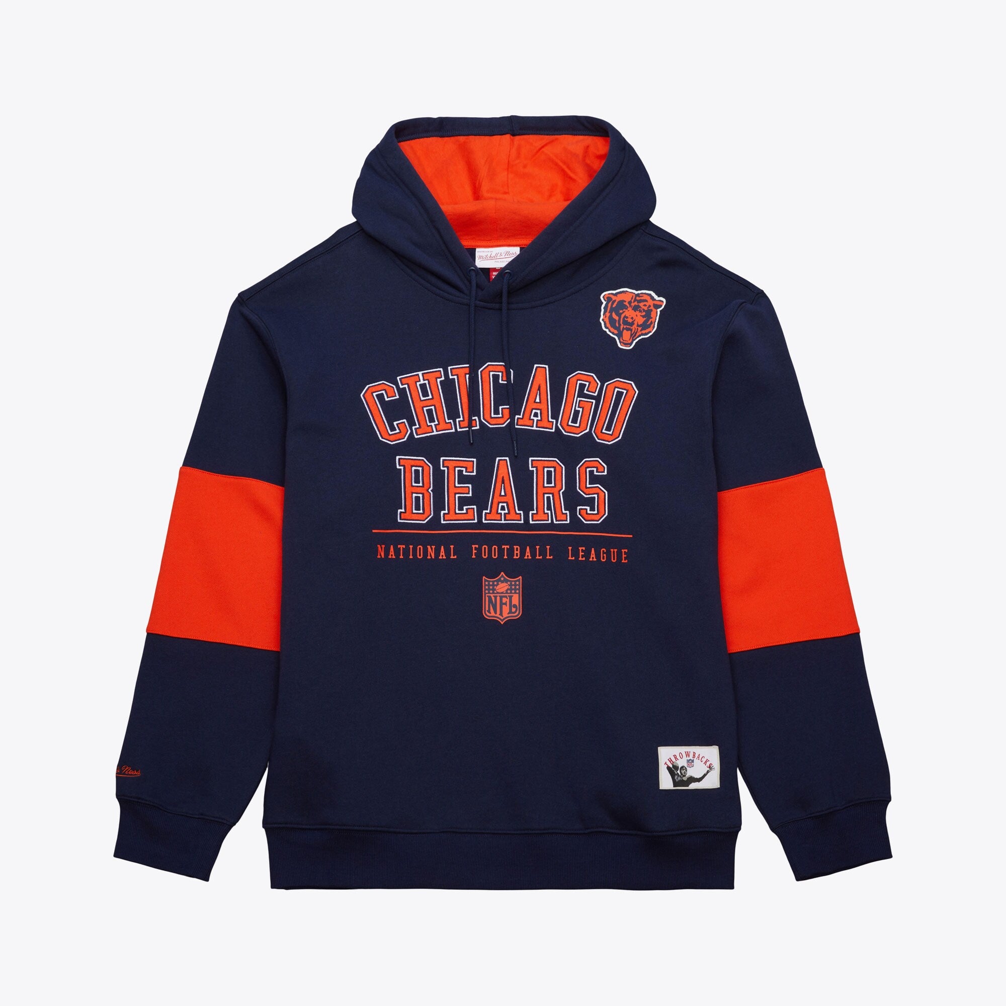 Chicago Bears Mitchell & Ness Retro Fleece Hoodie