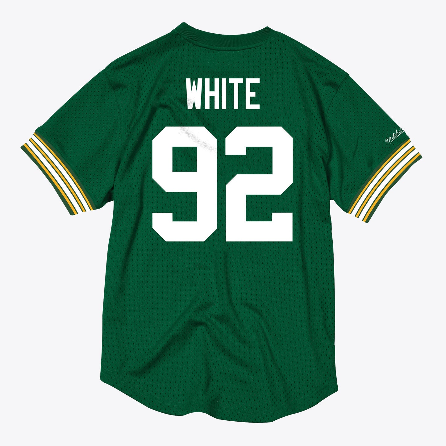 Green Bay Packers Mitchell & Ness Mesh Name & Number Crewneck 1996 Reggie White