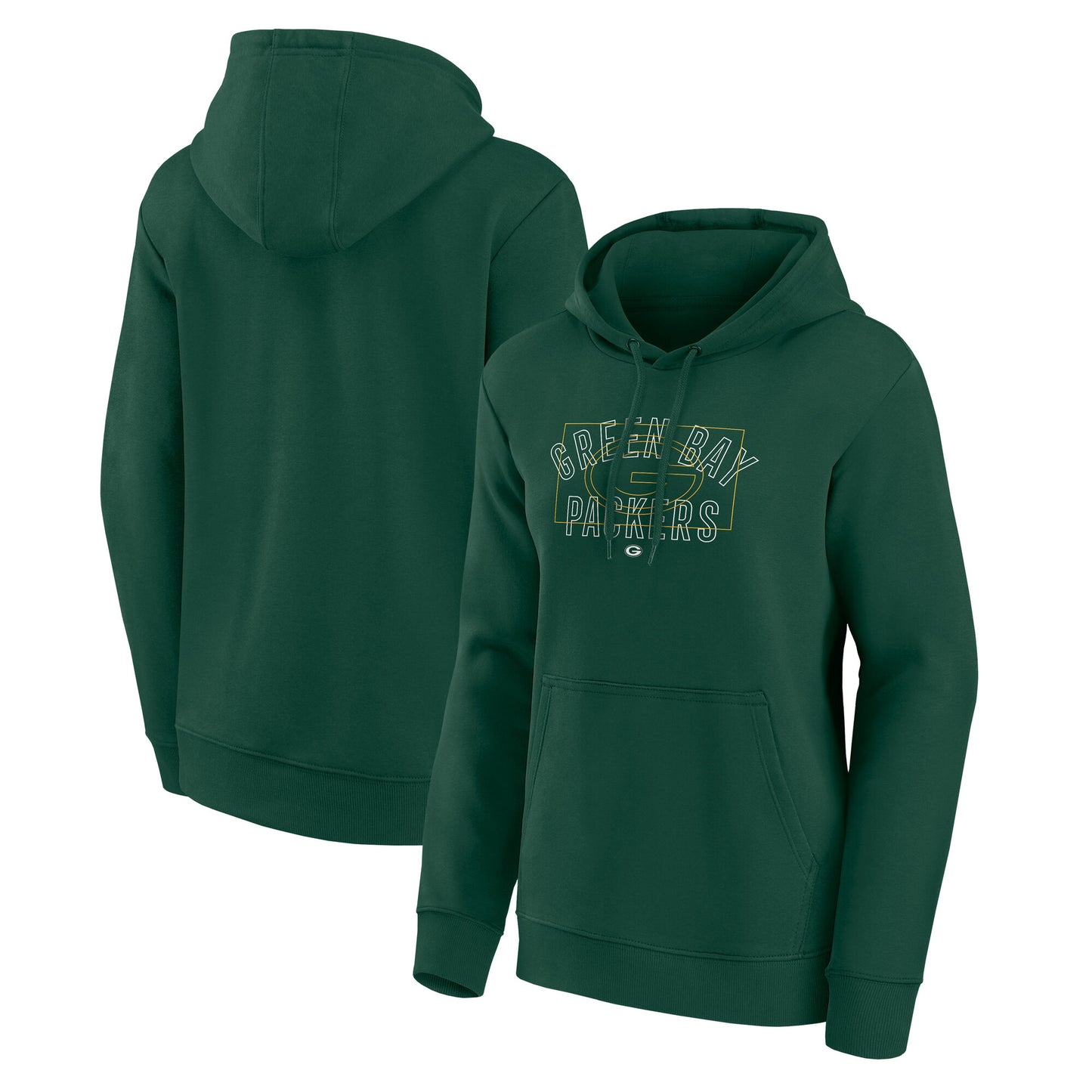 Green Bay Packers Exoskeleton Hoodie - Womens