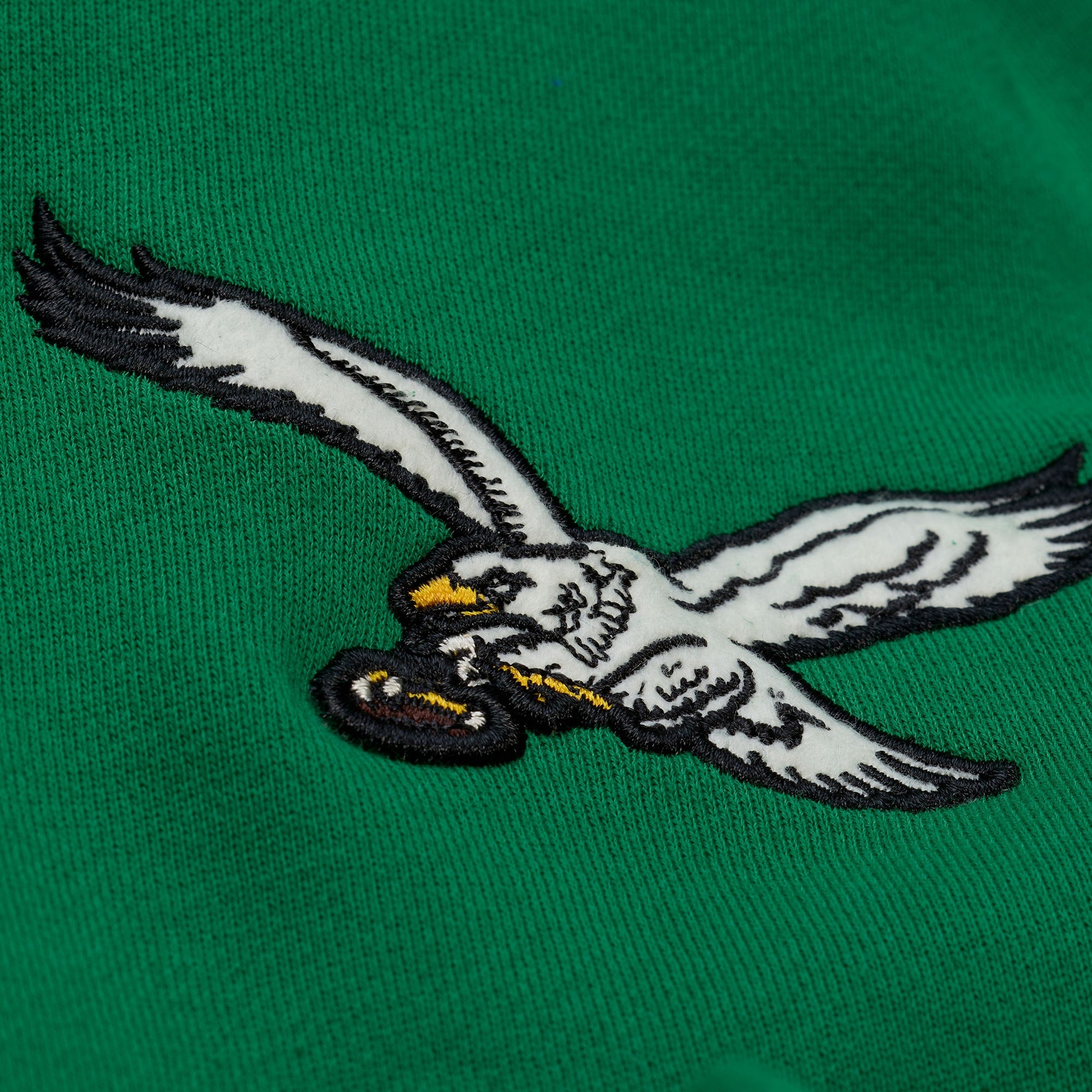 Philadelphia Eagles Mitchell & Ness Vintage Logo Team Legacy Fleece Hoodie - Mens