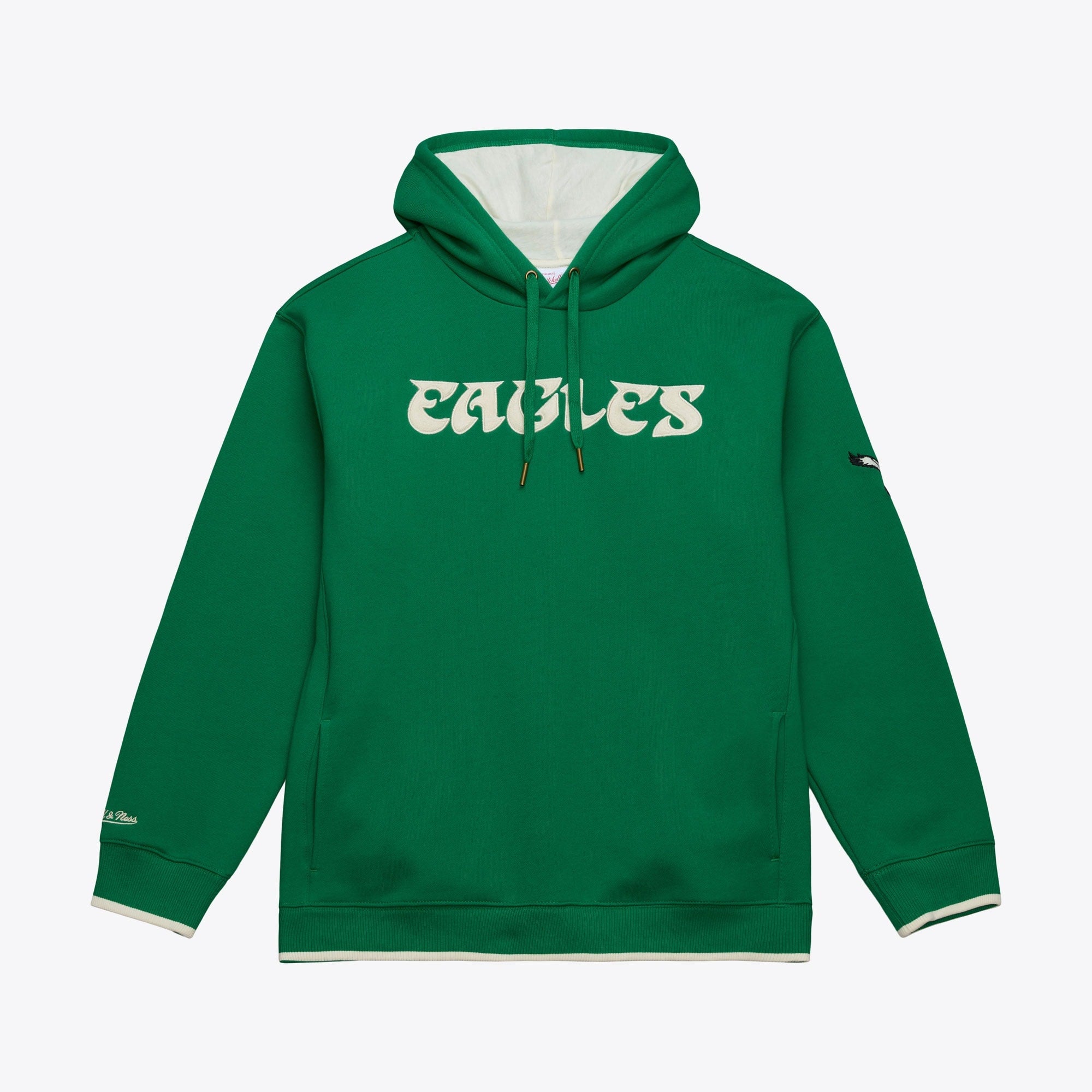 Philadelphia Eagles Mitchell & Ness Vintage Logo Team Legacy Fleece Hoodie - Mens