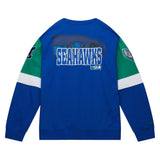 Seattle Seahawks Mitchell & Ness All Over Crew 3.0