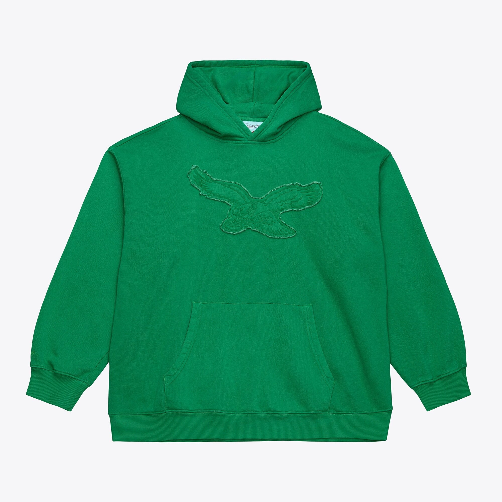 Philadelphia Eagles Mitchell & Ness Vintage Logo Downtown Collection Hoodie - Mens