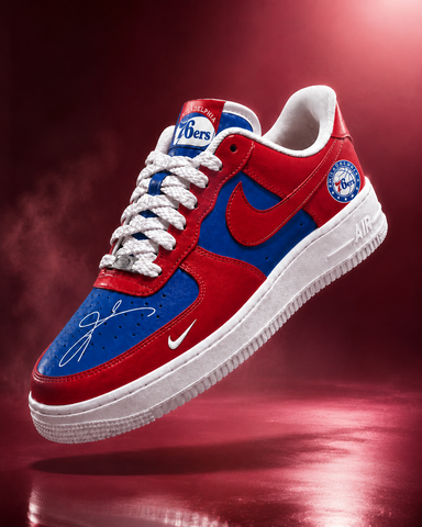 Philadelphia 76ers Custom AF Sneakers