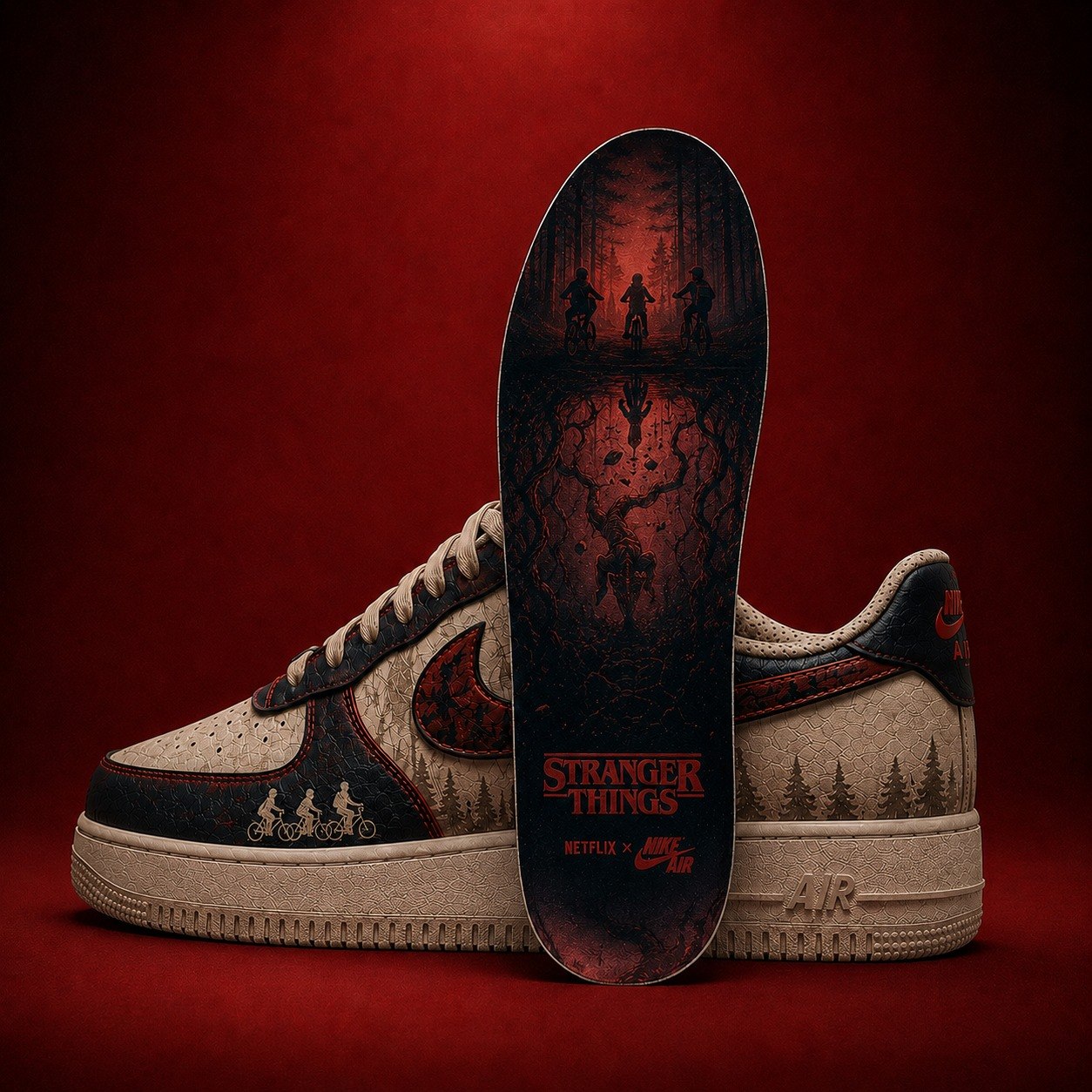 Mike Wheeler V.1 Custom Sneakers