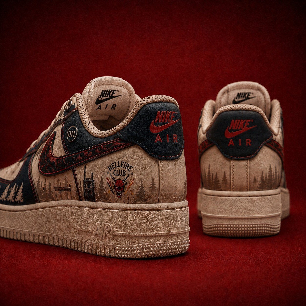 Mike Wheeler V.1 Custom Sneakers
