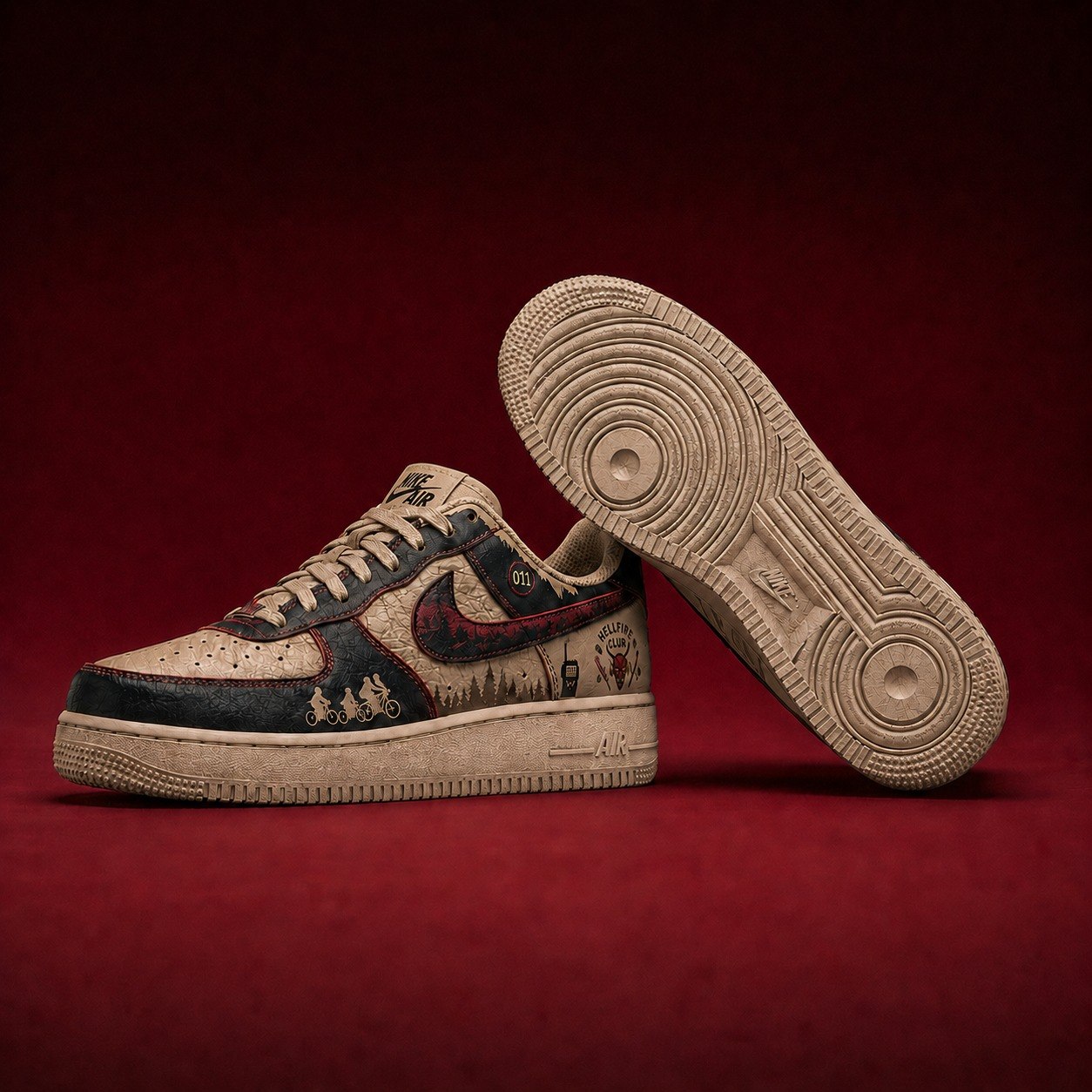 Mike Wheeler V.1 Custom Sneakers