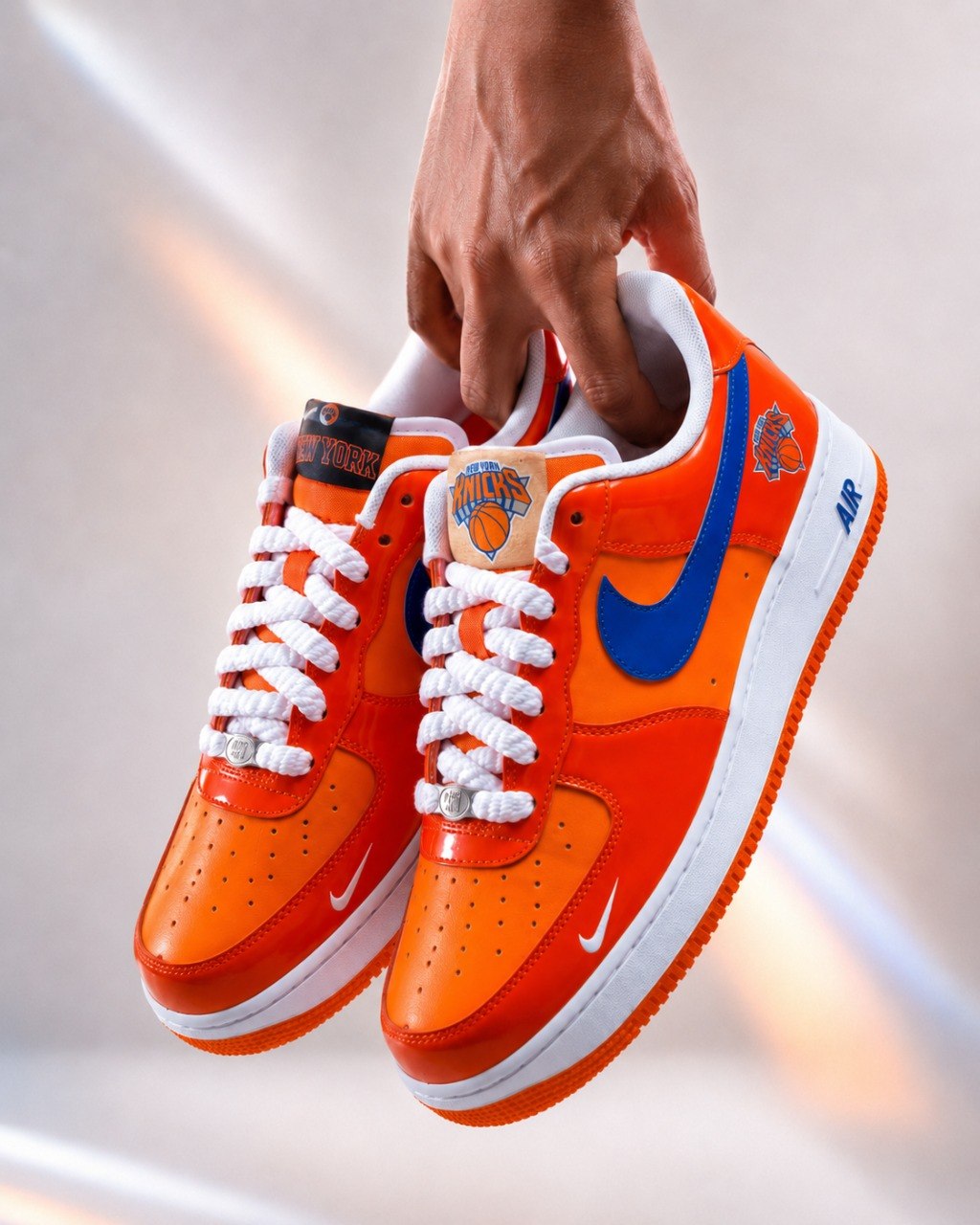 New York Knicks  Custom Air-Style Sneakers