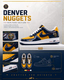 Denver Nuggets  Custom Air-Style Sneakers