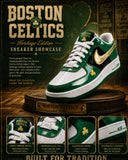 Boston Celtics  Custom Air-Style Sneakers